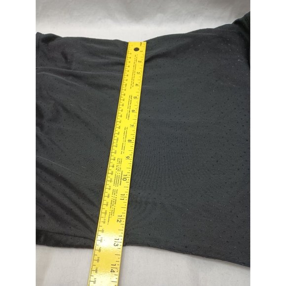 Rampage Black Empire Waist Halter Top Beaded Broach Pleated Bottom Womens Medium - Picture 14 of 14